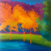 "﻿Autumn Glory" by Shalla Javid, Acrylic on Canvas