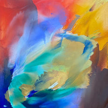 "Show Stopper" by Usha Shukla, Oils on Canvas