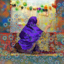 "Persian Creation" by Shohreh Abdolrahimi, Acrylic on Canvas