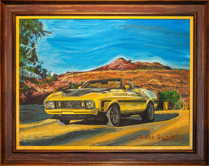 "Mustang" by Blake Summy, Acrylic on Canvas