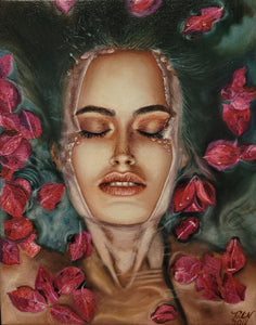 "Ecstasy" by Talin Piri, Oil on Canvas