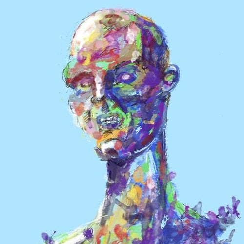 “Colorful Humanity” by Brandon Tisor, Digital Painting