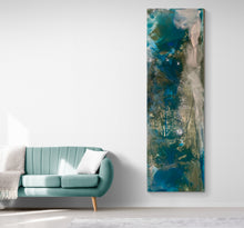“Stick #1" by TOWNLEY, Mixed Media on Canvas