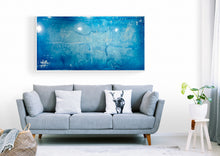 “Laguna Bubble” by TOWNLEY, Mixed Media on Canvas