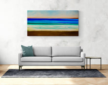 "Sunset" by Townley, Mixed Media on Canvas