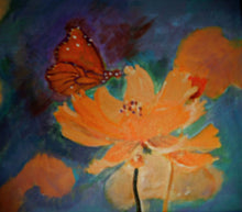 "Monarch Butterfly" by Cynthia Uden, Acrylic on Canvas