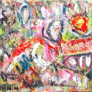 Wrath by Elena Mishina, Mixed Media on Canvas