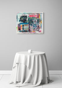 "Di{verse}" by Inge Zelewitz, Acrylic on Board
